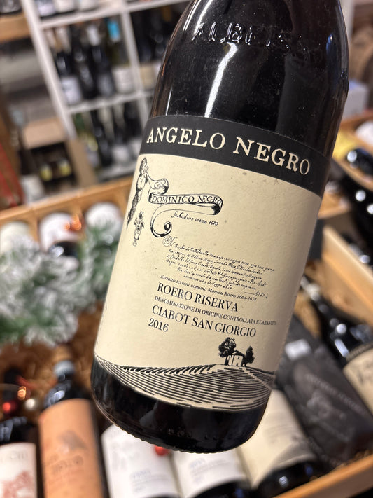 Angelo Negro Roero Riserva Ciabot San Giorgio 2016 - Nebbiolo - Piemonte