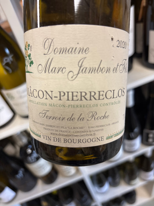 Marc Jambon Terroir de la Roche - Chardonnay - Mâcon-Pierreclos