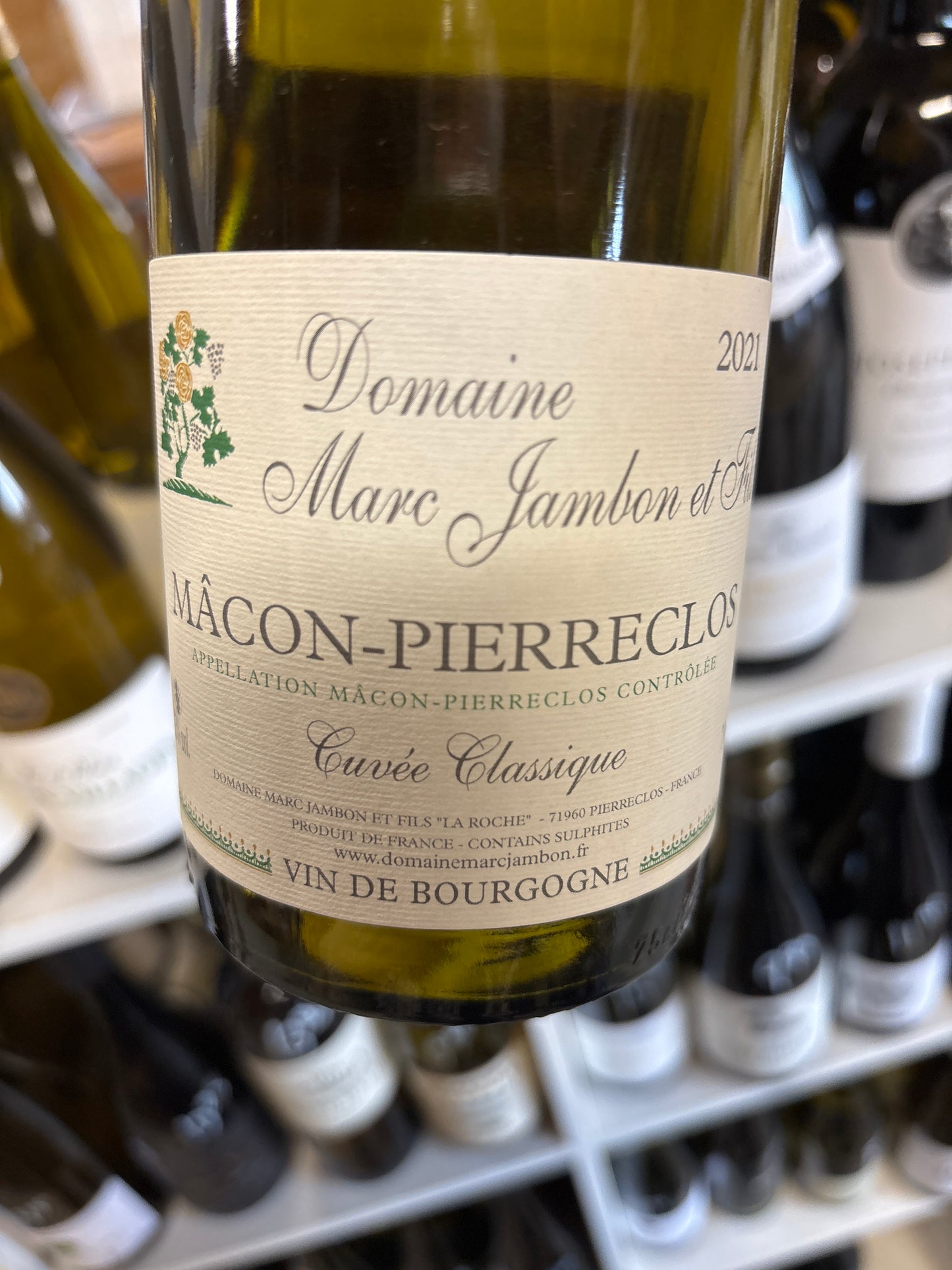 Marc Jambon Cuvee Classique - Chardonnay - Mâcon-Pierreclos