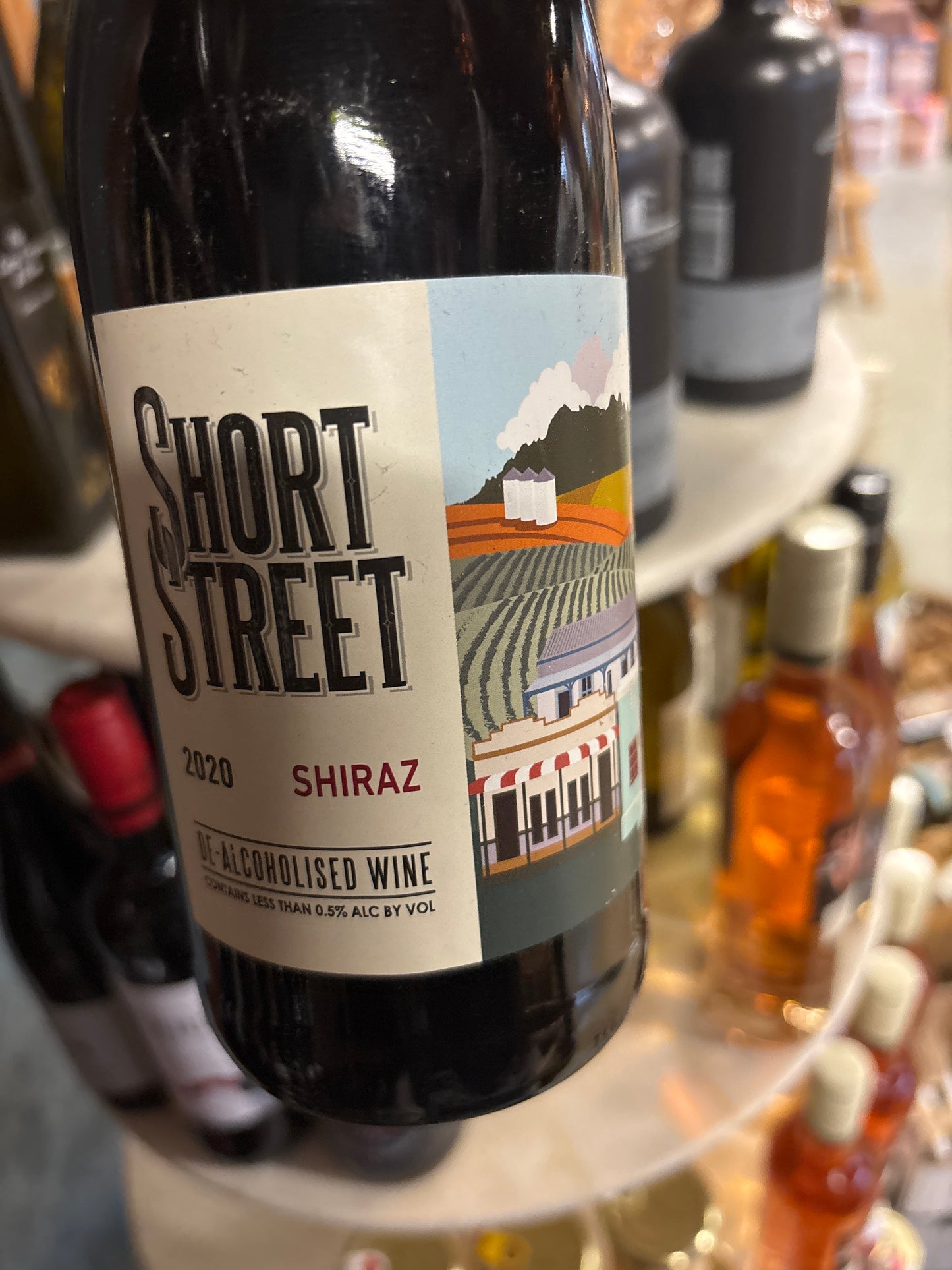 Short Street - Shiraz - Alcoholvrij - Riebeek Vallei - Zuid-Afrika