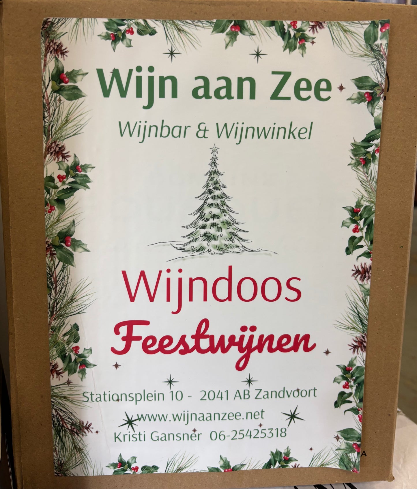 Wijn aan Zee Wijndoos (4 x per jaar)