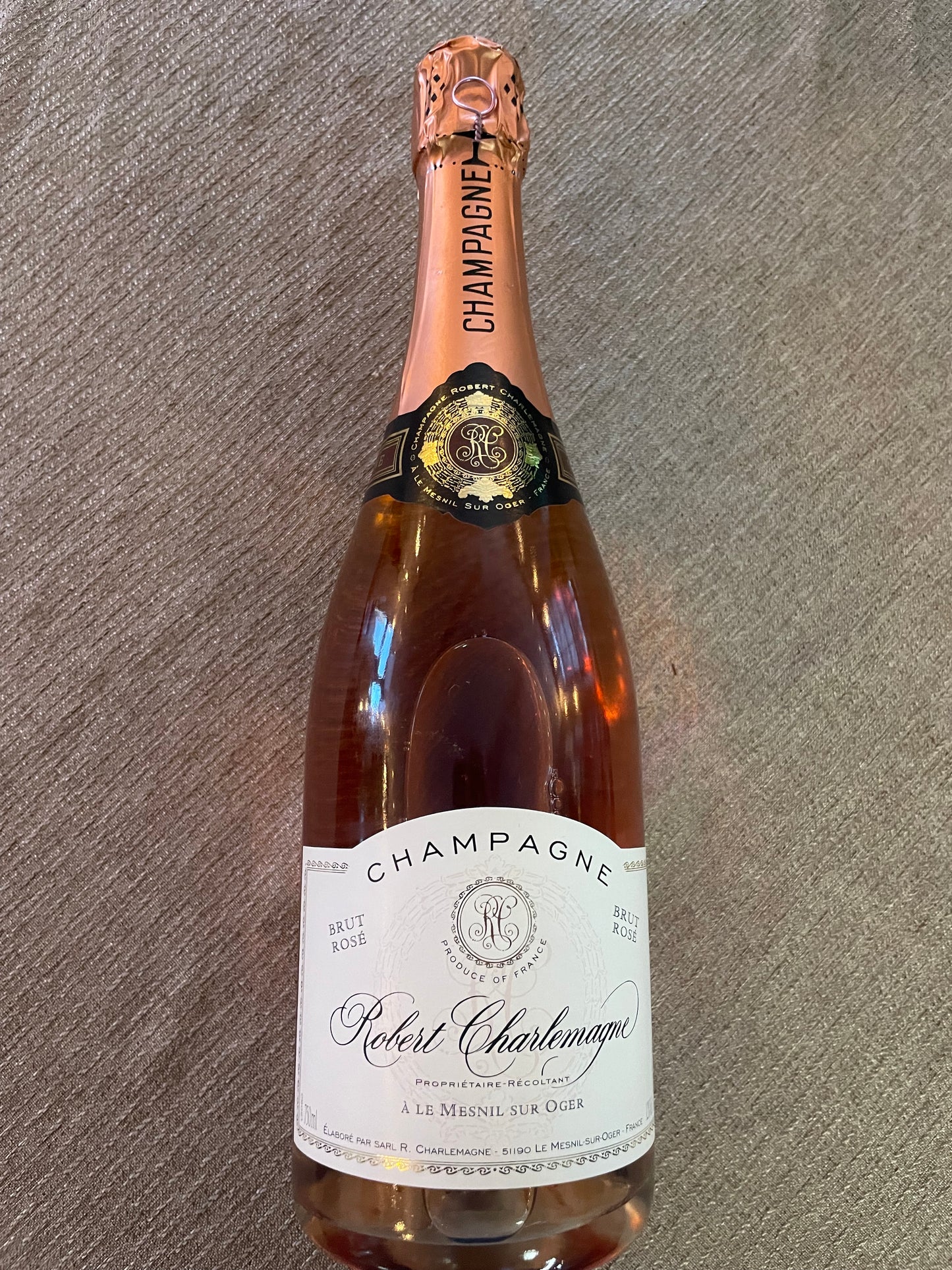 Robert Charlemagne Brut rosé – Chardonnay/pinot noir - Champagne