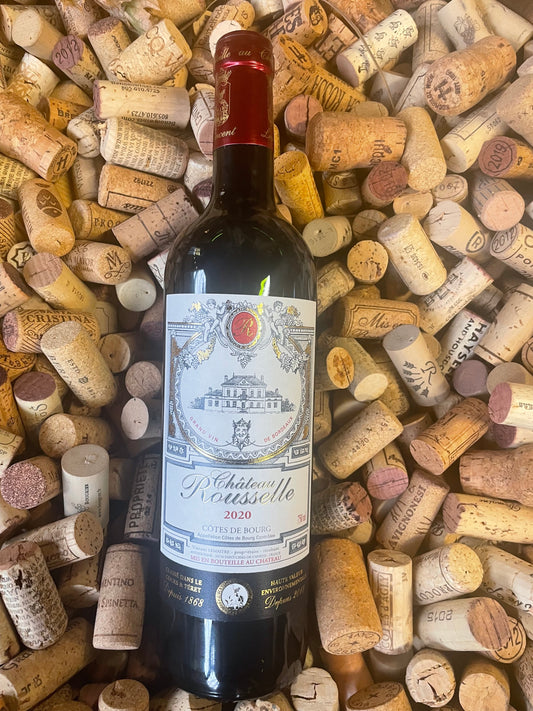 Chateau Rousselle 2020 - merlot / cabernet sauvignon / malbec - Cote de Bourg - Bordeaux