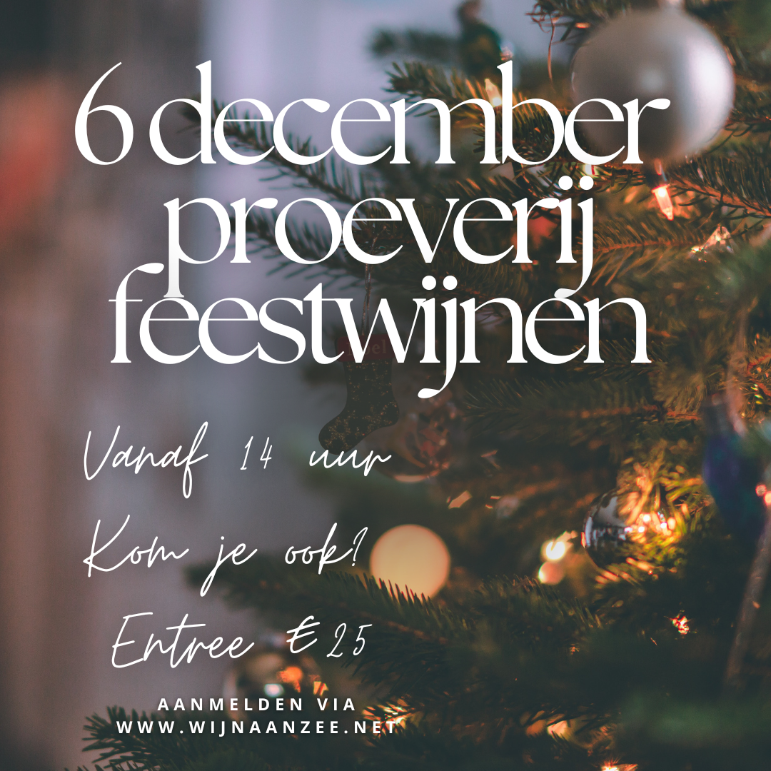 Feestwijnen Proeverij - 6 december