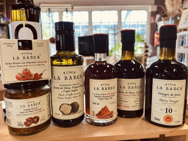 La Barca olijfolie & sherryazijn uit Spanje