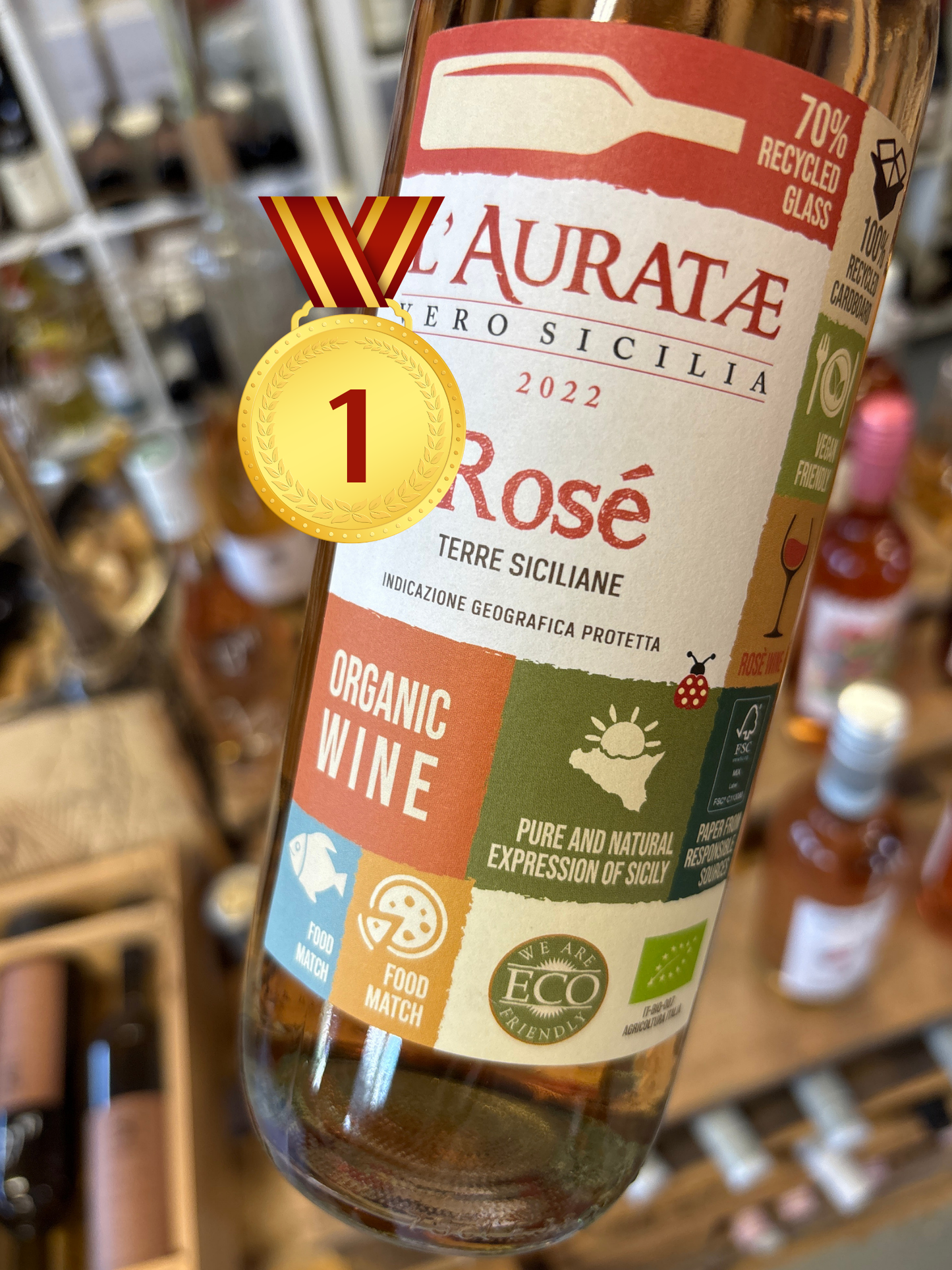 BIO Auratae rosé - Nero d'Avola - Sicilie