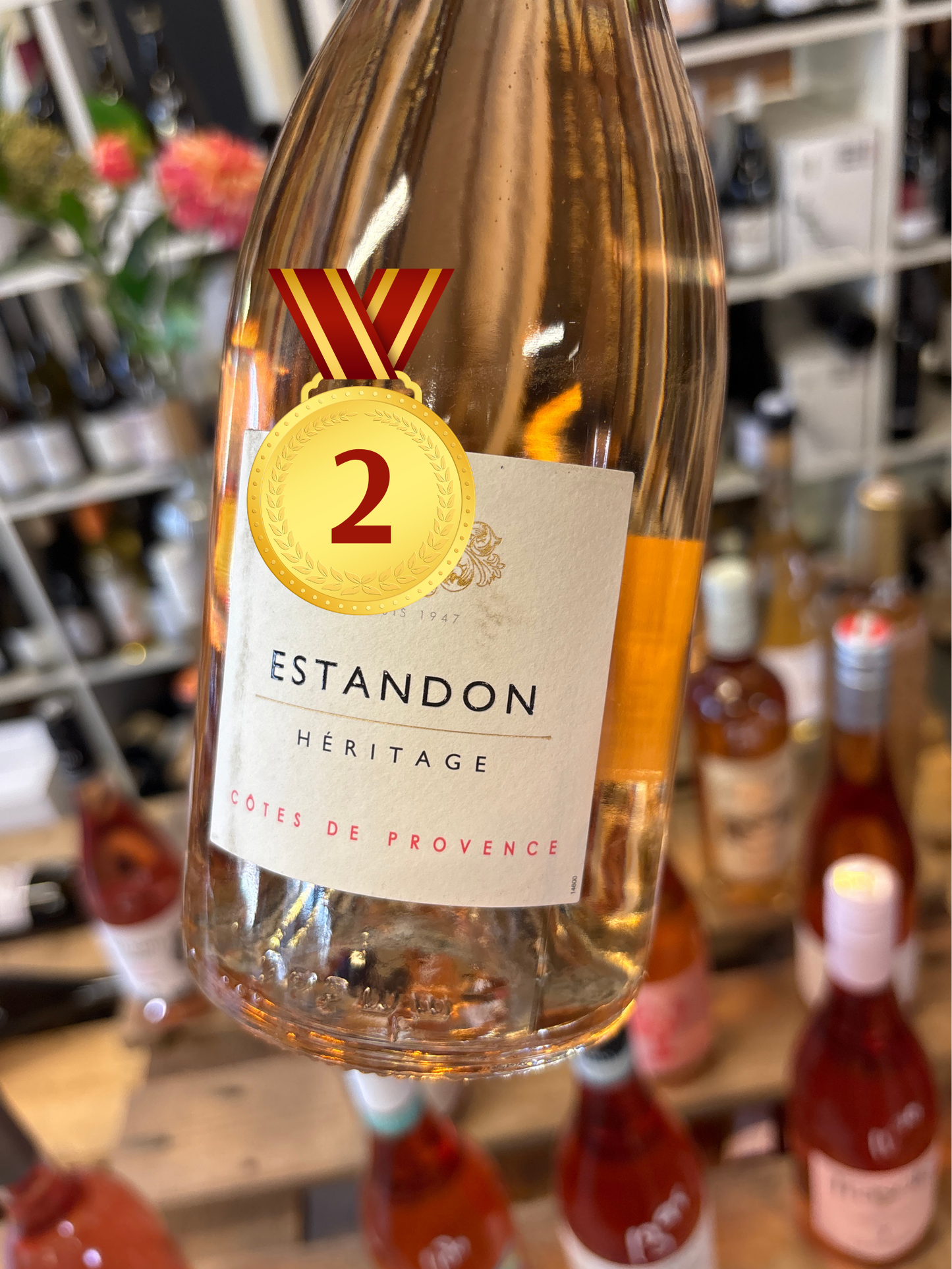 BIO Estandon Heritage rosé - Grenache/cinsault/syrah/rolle - Côtes de Provence