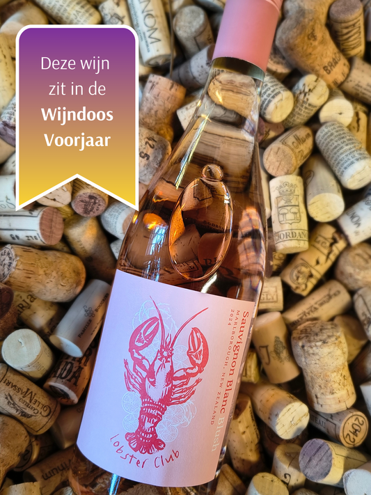 Lobster Club blush – sauvignon blanc/pinor noir – Marlborough