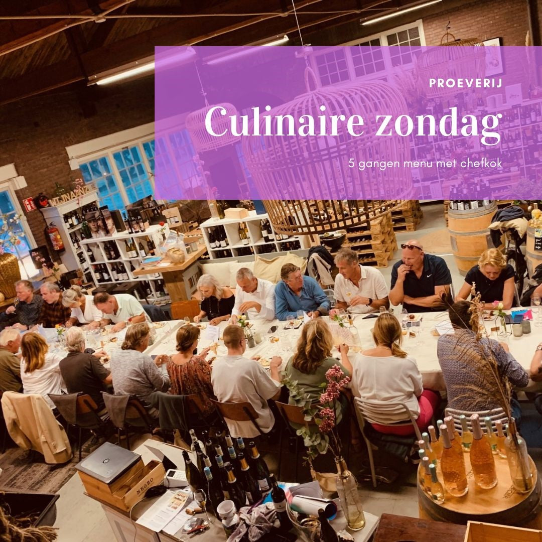 Culinaire zondag -18 mei, 15 juni en 21 september 2025