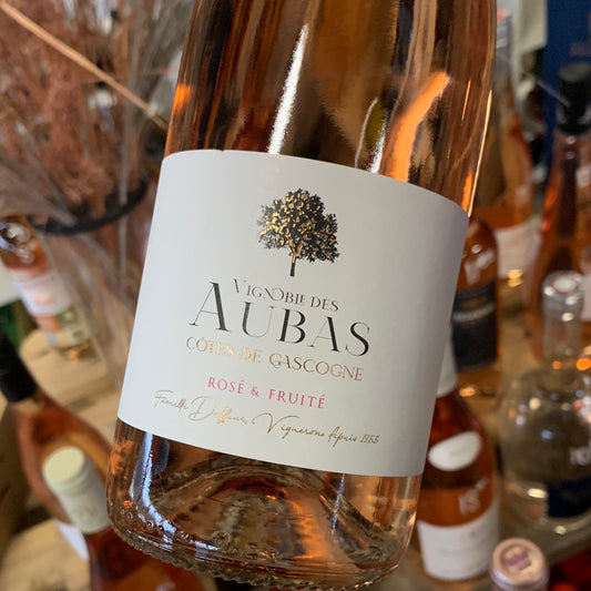 Les Aubas rosé - merlot/Cabernet franc - Côtes de Gascogne