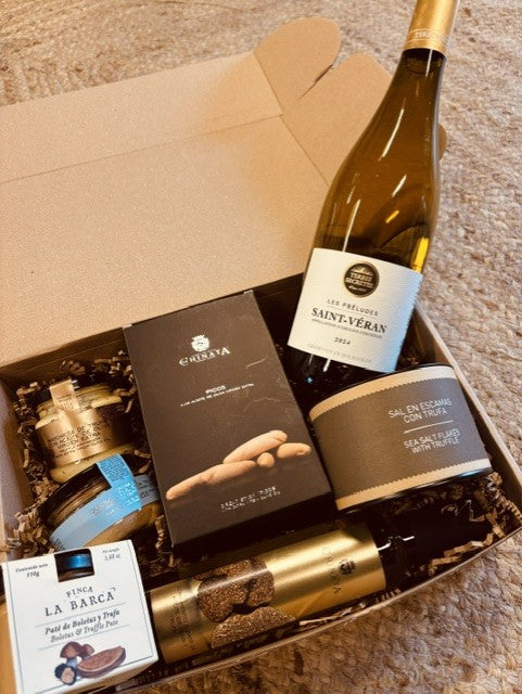 Truffelbox: Geschenkdoos gevuld met heerlijke truffeldelicatessen