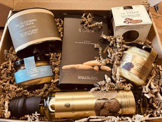 Truffelbox: Geschenkdoos gevuld met heerlijke truffeldelicatessen