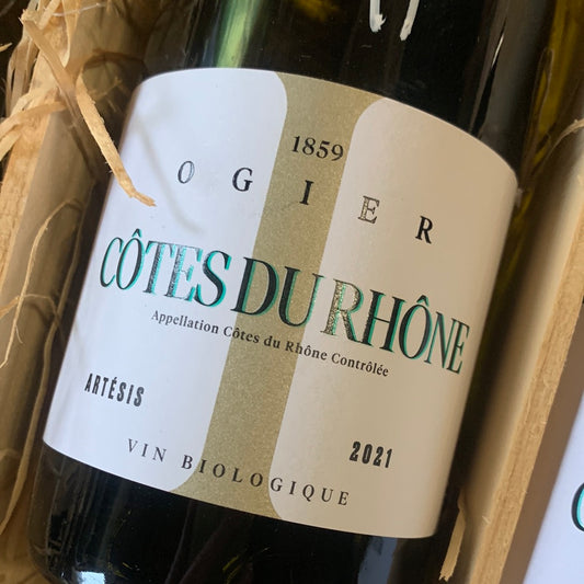 BIO Ogier Artésis blanc - Grenache Blanc/Clairette/Bourboulenc/Roussanne/Marsanne/Viognier  - Cote du Rhone