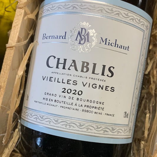 Bernard Michaut veilles vignes 2020 - chardonnay - Chablis
